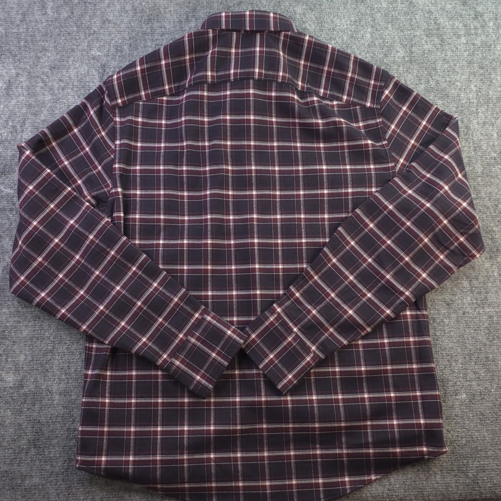 Untuckit Shirt Medium Benoit Polyester Stretch Fl… - image 8